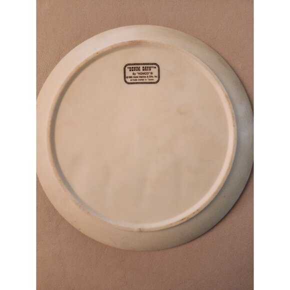 Denim Days 1985 Home Interiors Collectors Plate - Picture 2 of 3
